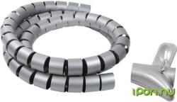 LogiLink Kábelkötegelő Ezüst 1.5m KAB0014 (KAB0014)