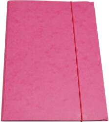  CAM A4 prespán gumis mappa pink (0240)