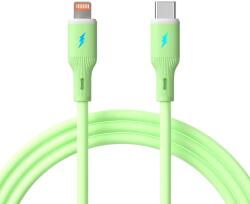 Akyga USB 2.0 Type C Lightning Töltő/adat Zöld 1m AK-USB-73 (AK-USB-73)