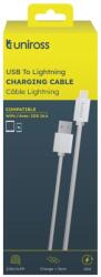 Uniross USB Lightning Töltő/adat Fehér 2m UCA003 (UCA003)
