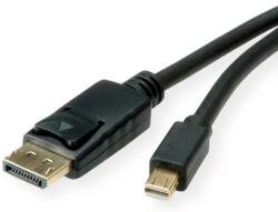 Roline Mini DisplayPort 1.4 Átalakító Fekete 1m 11.04. 5814 (11.04.5814)