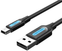 Vention USB Mini USB Átalakító Fekete 50cm COMBD (COMBD)