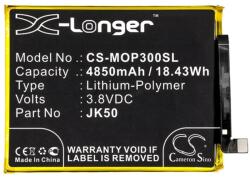 Cameron Sino Motorola Moto G51 5G CAMERON SINO Li-Polymer akku 3.8V/4850mAh, Motorola JK50 kompatibilis, FEKETE (CS-MOP300SL)