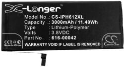 Cameron Sino iPhone 6S Plus 5.5 CAMERON SINO Li-Polymer akku 3.8V/3000mAh, Apple 616-00042 kompatibilis, FEKETE (CS-IPH612XL)