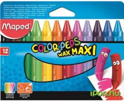 Maped Color Peps Maxi Zsírkréta Wax 12 különböző szín