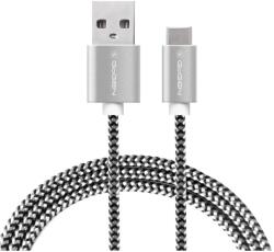 GOGEN Type-C USB kábel 3m borított ezüst DBKF-GOGUSBAC300MM24 (DBKF-GOGUSBAC300MM24)