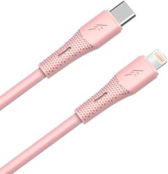 AVAX USB 2.0 Type C Lightning Töltő/adat Rózsaszín 1.5m CB3312 (CB3312)