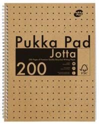 Pukka Pad Jotta Kraft Spirálfüzet A4 vonalas 100 lap (9565-KRA)