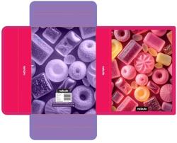 Nebulo Hullámkarton füzetbox A5 Candy (HB-A5-CANDY)