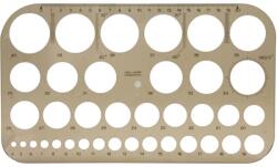KOH-I-NOOR 749161 Z37 körsablon (7250040000)