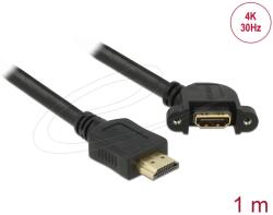 Delock HDMI Hosszabbító Fekete 1m 85103 (85103)