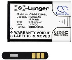 Cameron Sino Doro 1370 CAMERON SINO Li-Ion akku 3.7V/1200mAh, DorodbO-1000A kompatibilis (CS-DEP240SL)