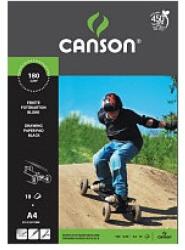 CANSON A3 10ív görgeszkás fekete fotókarton blokk (CAP6666-866)