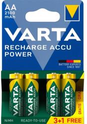 VARTA Recharge ceruza akku (AA) 2100mAh 3+1db (56706101494)