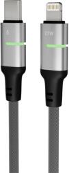 AVAX USB 2.0 Type C Lightning Töltő/adat Fekete 3m CB637 (CB637)