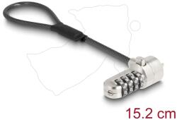 Navilock Laptop biztonsági kábel számkombinációs zárral Kensington Slot 20942 (20942)