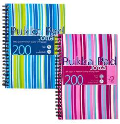 Pukka Pad Stripe Jotta Spirálfüzet A5 vonalas 100 lap PUPJP021 (PUPJP021)