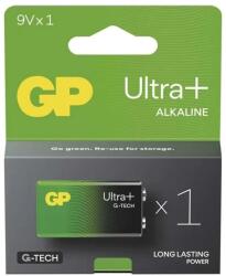 GP Batteries Ultra Plus 9 voltos elem (E) 1db (4891199100420 - 1604AUP-U1)