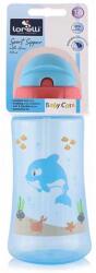 Lorelli Baby Care Ocean szívószálas sportitató 330 ml - blue (10200930001)