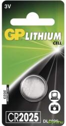 GP Batteries CR2025 Lithium gombelem (CR) 1db (GPCR2025-BL1)