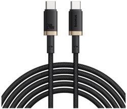 Baseus USB 2.0 Type C Összekötő Fekete 1m P10377803U03-00 (P10377803U03-00)