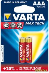 VARTA Max Tech mikro ceruza elem (AAA) 2db (4703101412)