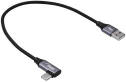 Akyga USB 2.0 Type C Összekötő Fekete 30cm AK-USB-58 (AK-USB-58)
