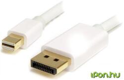 StarTech Mini DisplayPort Átalakító Fehér 1m MDP2DPMM1MW (MDP2DPMM1MW)