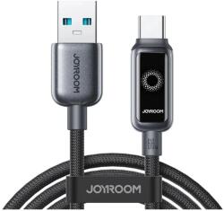 JOYROOM USB 2.0 Type C Átalakító Fekete 1.2m S-A55 A-C 66W 1.2 BLACK (S-A55 A-C 66W 1.2 BLACK)