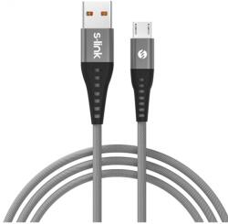 S-Link USB 2.0 Type C Átalakító Szürke 1m 37187 (37187)