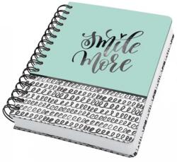Sigel Jolie Spirálfüzet 168x215 mm pontrácsos 120 lap keményfedeles Curly Mint (JN623)