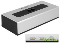 DELOCK DVI-D Elosztó Fekete 20cm 87664 (87664)