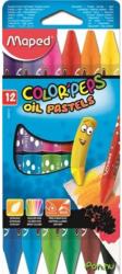 Maped Olajpasztell kréta Color Peps 12 különböző szín
