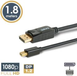 Delight DisplayPort 1.2/1.2a Mini DisplayPort Átalakító Fekete 1.8m 20336A (20336A)