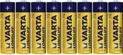 VARTA Longlife ceruza elem (AA) 8db