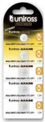 Uniross LR921/AG6/LR69 1.5V alkáli gombelem (CR) 5db (U5LR921)