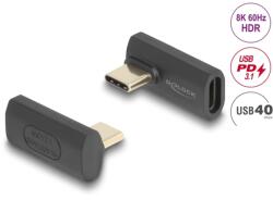 Delock USB 4.0 Type C Toldó Antracit 3cm 60244 (60244)