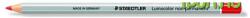 STAEDTLER Színes ceruza hatszögletű mindenre író (omnichrom) Lumocolor piros