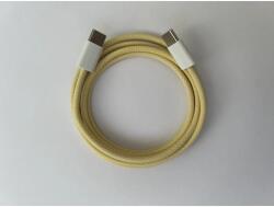 DREAMTECH USB 2.0 Type C Összekötő Sárga 1m 130776 (130776)