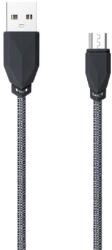 Awei USB Micro USB Átalakító Szürke 1m MG-AWECL982-06 (MG-AWECL982-06)