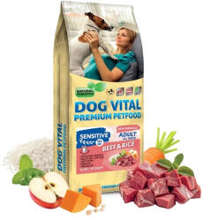DOG VITAL Sensitive Adult beef & rice all breeds 12 kg