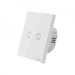 SONOFF intrerupator smart cu touch sonoff t0 eu tx , wifi, (2 canale) (95-6920075725513)