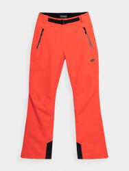 4F PANTALONI DE SCHI 4FPRO MEMBRANA DERMIZAXÂ® 20 000 PENTRU FEMEI - Rosu fluo, XS (H4Z22-SPDN006-62N-xs)