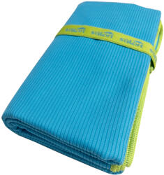 Solart Prosop plaja microfibra Solart, 75x150 cm - Albastru deschis/verde fluo, 75x150 cm (4947-75x150-cm) Prosop