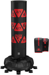 RDX Sac Box Podea RDX KT Ronin 2-în-1 cu Mănuși Incluse - Rosu, 6FT (PBS-KTR-6FT-6ft) Sac de box