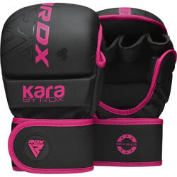 RDX Manusi MMA Sparring RDX F6 Kara Maya Hide - Roz, XS/S (GSR-F6MP-xs/s)