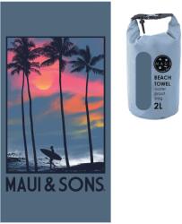 Maui And Sons Prosop Plajă Microfibră Maui & Sons 90x180 cu Geantă Waterproof (4955) Prosop