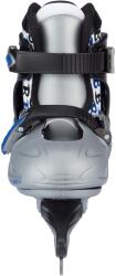 Nijdam Patine reglabile Nijdam HardBoot, junior - Gri/Negru, 30-33 (3025-30-33)