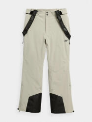 4F PANTALONI DE SCHI CU BRETELE MEMBRANA 10 000 PENTRU BARBATI - Gri, 3XL (H4Z22-SPMN004-26S-3xl)