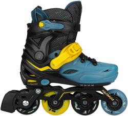 Nijdam Role în Linie Reglabile Nijdam Blacktop Game Aluminiu ABEC 7 - Multicolor, 33-36 (N20AD01-33-36) Role